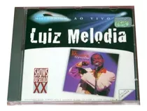Cd Luiz Melodia Acustico  Ao Vivo Shows Do Séc X X  1999  *