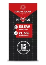 Usina Solar 4 Placas De 555w + Micro Inversor Hoymiles 2000w