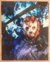 Sexta-feira 13 Jason Kane Hodder Foto 25x20 Autografada Coa5