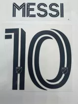 Tipografía. Número Local Inter De Miami 2023. Messi