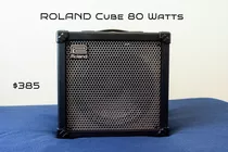 Amplificador Roland Cube 80-x Para Guitarra De 80w
