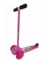 Patinete 3 Rodas Skatenet Menina Rosa Até 50 Kg Ppt-02r