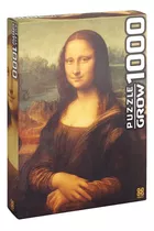 Quebra Cabeça Puzzle Monalisa 1000 Peças Grow