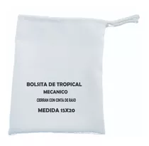 50 Bolsitas De Tela Para Sublimar O Estampar  Medida 20x15