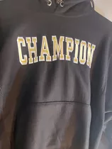 Buzo Champion Negro/dorado Importado Original Usa 