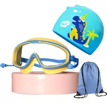 Lentes Googles Natacion Niños, Juegos Gorros Gafas 3 En 1