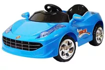 Carrinho Eletrico Infantil Azul Carro Motorizado C/controle