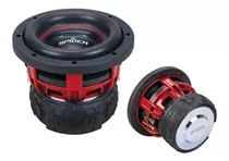 Subwoofer Profesional Spider De 8 Pulgadas 2400w Sr-8max2 Color Negro