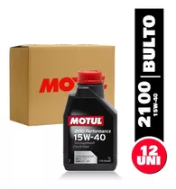 Caja De Aceite Motor 15w40 Semi-sintético 1lt 12 Unds Motul 