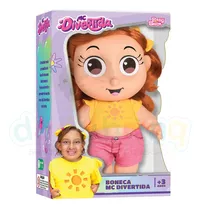 Boneca Mc Divertida Loira Articulada 1710 - Baby Brink