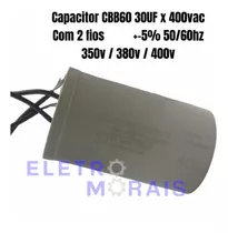 Capacitor Cbb65 30uf 300v 50/60hz Para Bomba Sodramar 