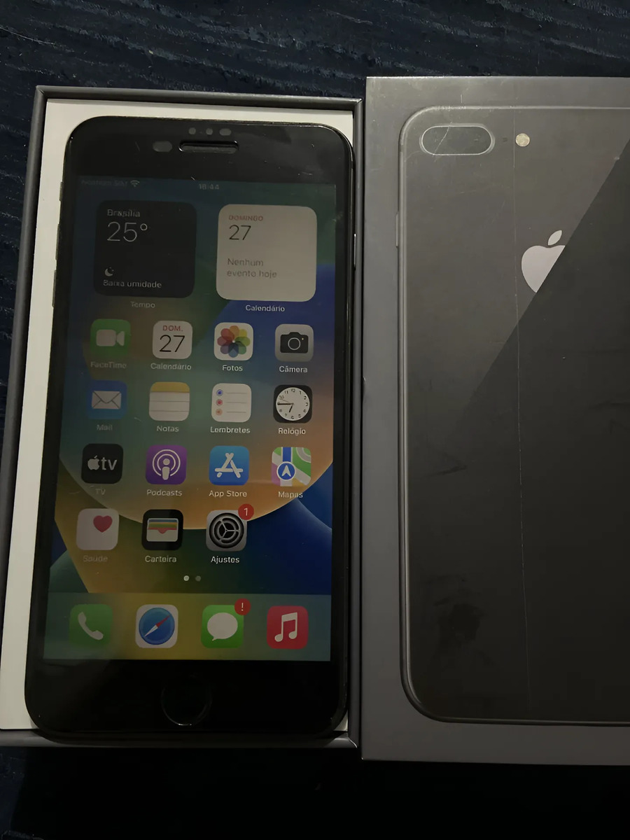 Iphone 8 Plus 64 Gb Cinza Espacial | Mercado Livre