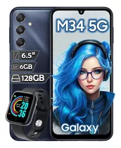 Celular Samsung Galaxy M34 128gb Dual Sim 6gb Ram + Kit