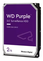 Disco Duro Western Digital 2tb Purple 3.5 Sata Dvr Nvr