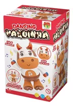 Brinquedo Musical Vaquinha Divertida Dança Luz E Som