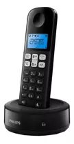 Telefono Inalambrico Philips D1311b Negro Manos Libres