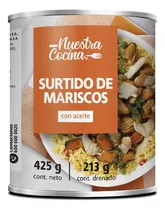 Surtido De Marisco Nuestra Cocina En Aceite 425 G