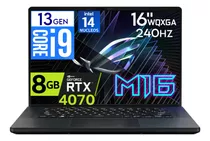 Asus Rog Zephyrus M16 Core I9-13900h 16ddr5 1tb Rtx4070 16'