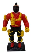 Boneco Battle Hero Amarelo Com Preto Com Acessórios Zr Toys