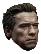 Cabeça  Head Terminator  Schwarzenegger  Arnold 1/6 