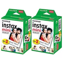 Instax Mini Instant Film - 40 Sheets (2 Packs Of 20 Fil...