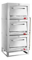 Horno Industrial Triple Cámara 58x65 A Gas 