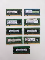 Lote 8 Memorias P/notebook 512 Mb - Ddr2 533 667 / Pc2 4200