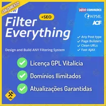 Filter Everything Pro Licença Vitalícia Envio Imediato