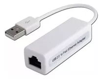 Adaptador Usb 2.0 A Red Lan Rj45 Ethernet Windows 8 Y 10 Mac