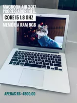 Macbook Air 2017 I5 8gb Ram 128ssd