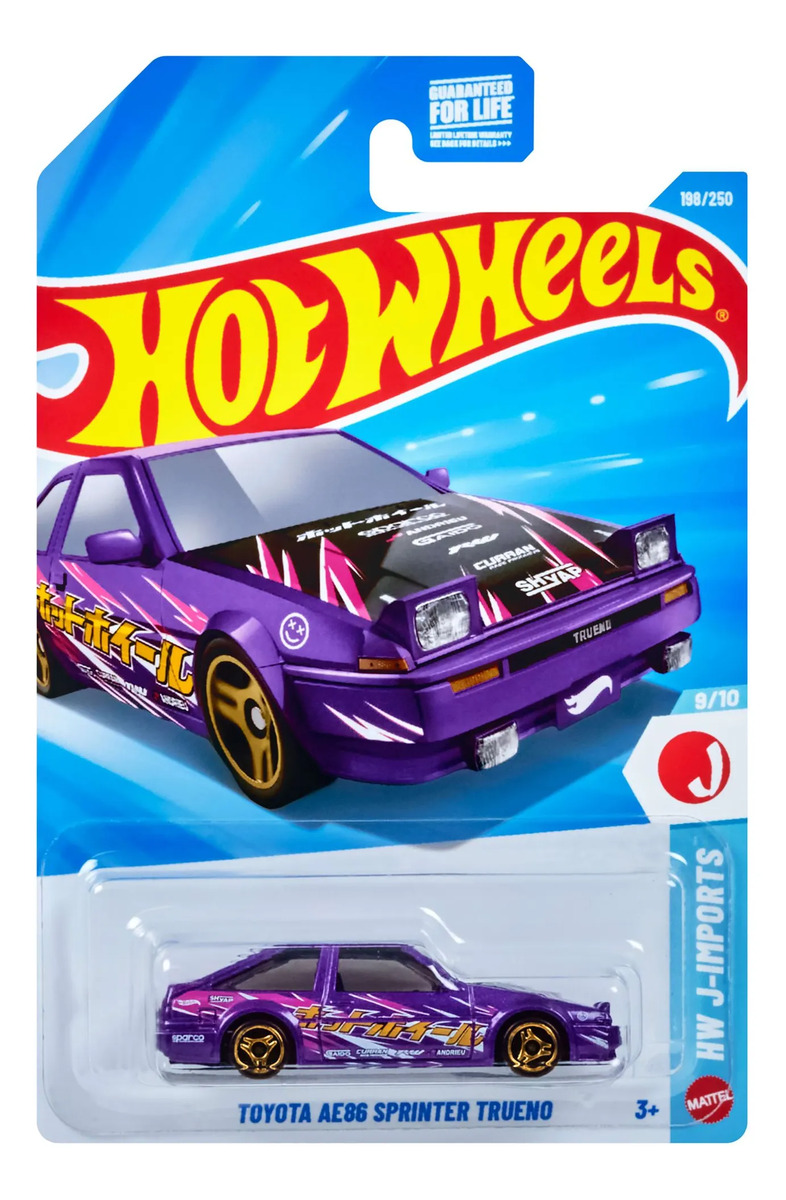 Toyota Corolla Trueno Ae86 Hw Veiculos Miniatura | Mercado Livre