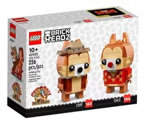 Lego Brick Headz Tico E Teco Chip E Dale 40550