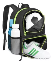 Mochila Deportiva Yorepek 6106, Mochila Impermeable, Mochila De Fútbol, Mochilas Deportivas Negra, Accesorios Futbol, Mochilas De Niño 28l