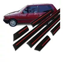 Fiat Uno 3p. Scr Baguetas Negras Con Vira Roja