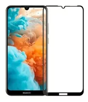 Vidrio Templado Full Cover Huawei Y6 2019 Y9 2019 Colocado