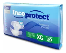 Pañales Para Adultos Incoprotect Pañales Descartables Xg X 30 u