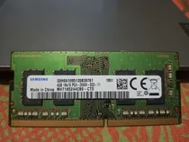 Memoria Ram Samsung Sodimm Ddr4 4gb 2666 Mhz Notebook