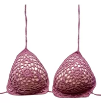 Corpiño Draft Bikini -tejido En Crochet- Con Taza - En Stock