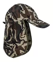 Gorro Con Cubre Nuca Camuflado Premium - Mundo Trabajo