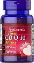 Coenzima Co Q10 200mg 60 Capsula Blanda Corazon Vegano Sin L Sabor Sin Sabor