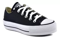 Zapatillas Converse Chuck Taylor Plataforma De Cuero 166696c