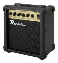 Amplificador Ross 10g De 10 Watts Para Guitarra Electrica Color Negro/amarillo