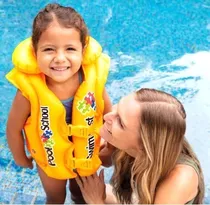 Chaleco Salvavidas Flotador Inflable Niño Niña 2-4 Años