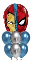 Set De Globos Decoración 7 Uds Superhéroe Marvel