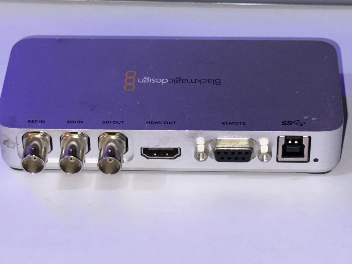 Blackmagic Intensity Shuttle Usb 3 0 | Mercado Livre