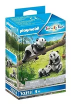Playmobil 70353 Family Fun Animales Osos Pandas Con Bebe