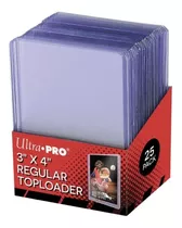 25 Toploaders Ultra Pro Para Tarjetas Coleccion Y 25 Sleeves