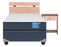 Cama Americana 1.5 Plazas Cic Excellence + Set Olmo 