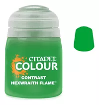 Citadel Colour Contrast Paints Hexwraith Flame Tinta Verde