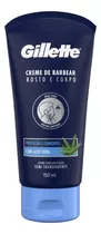 Creme De Barbear Corpo E Rosto Gillette Bisnaga 150ml